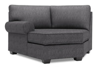  Fauteuil Cuddler de gauche Roll de la collection Sofa Lab - Luxury Charcoal 