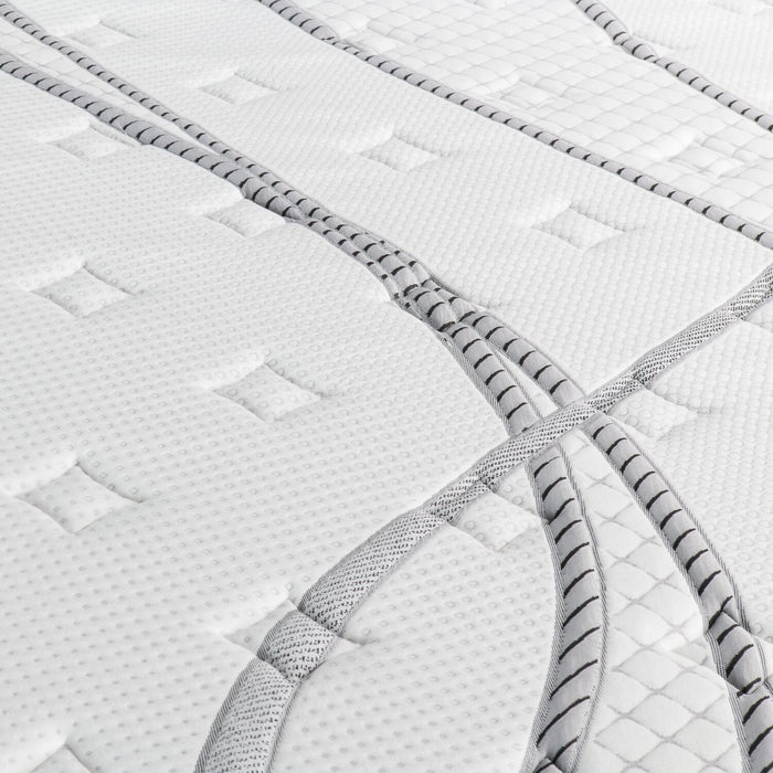 Ensemble matelas à Euro-plateau divisé Radiant de Springwall pour grand lit