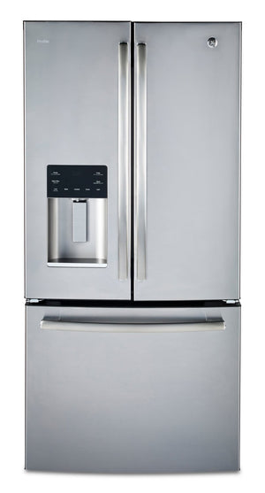 Réfrigérateur Profile 23,6 pi³ à portes françaises, résistant aux traces de doigts - PFE24HYRKFS