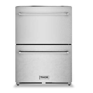 Congélateur à tiroirs Thor Kitchen de 3,36 pi3 pour l’intérieur et l’extérieur - TRZ24U