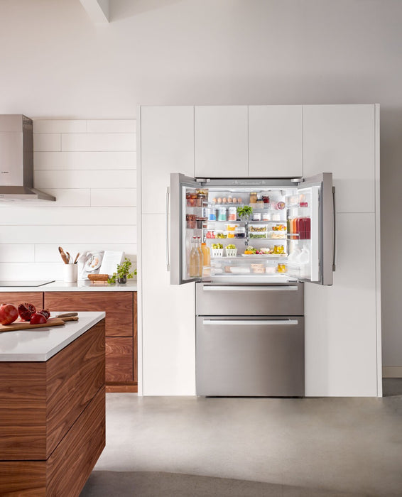 Réfrigérateur Bosch de série 800 de 21 pi3 à portes françaises - B36CL80SNS