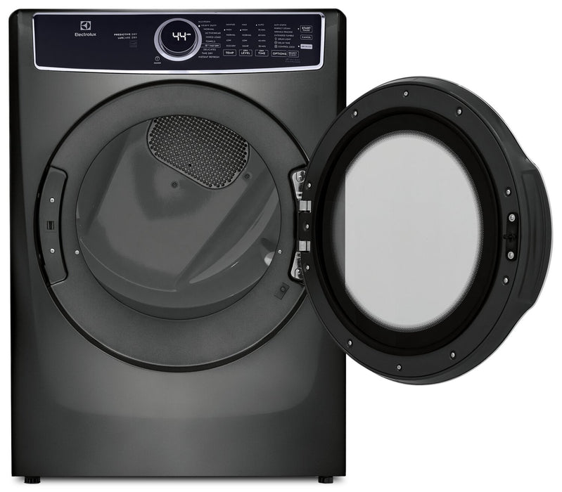 Sécheuse électrique Electrolux de 8 pi³ avec vapeur - titane - superposable - ELFE753CAT