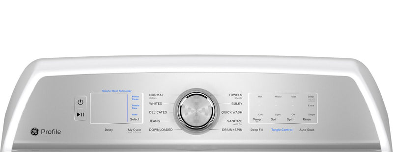 Laveuse Profile de 5,8 pi³ avec système de lavage Infusor et technologie de lavage plus intelligent - PTW600BSRWS