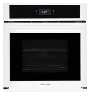 Four mural simple électrique Frigidaire de 3,8 pi³ et de 27 po avec convection à ventilateur - blanc - FCWS2727AW