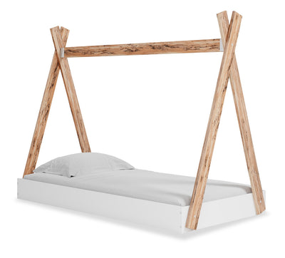 Wolf Twin Tent Bed - White 