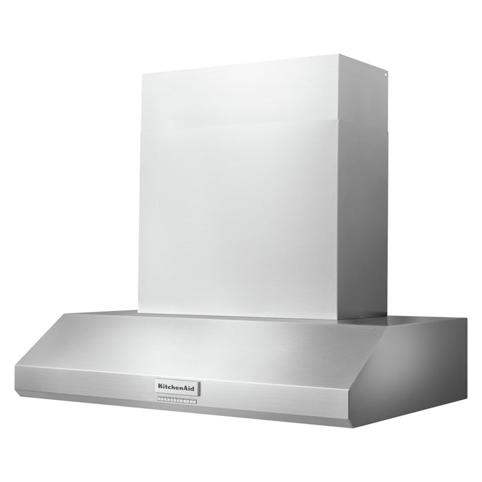 Hotte de cuisinière murale à pavillon KitchenAid de style commercial de 36 po - KVWC956KSS