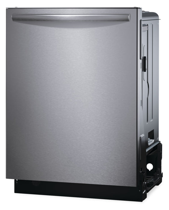 Lave-vaisselle encastré Frigidaire Gallery de 24 po et de 47 dBA avec commandes sur le dessus - acier inoxydable Smudge-ProofMC - GDSH4715AF 