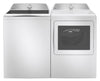 Laveuse à chargement par le haut de 5,8 pi3 et sécheuse électrique de 7,4 pi3 de GE - blanches 