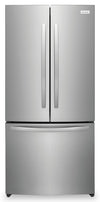 Réfrigérateur Frigidaire de 17,6 pi³ et de 31,3 po de profondeur comptoir à portes françaises - acier brossé - FRFG1723AV