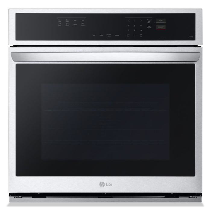 Four mural électrique LG de 4,7 pi³ et de 30 po avec convection véritable - acier inoxydable Smudge-ProofMD - WSEP4723F