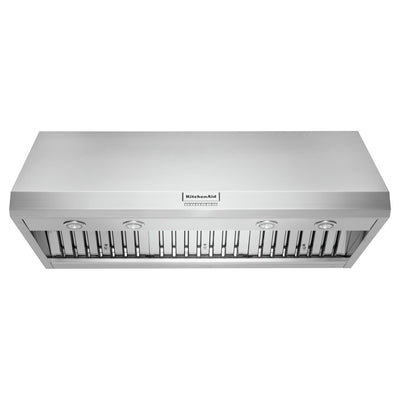 KitchenAid 48" Commercial-Style Wall-Mount Canopy Range Hood - KVWC908KSS 
