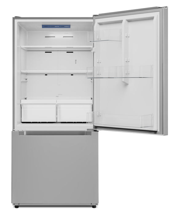 Réfrigérateur Midea de 18,7 pi³ à congélateur inférieur - MRB19B7AST