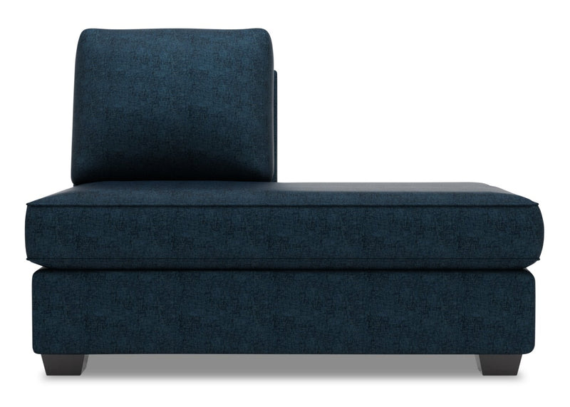 Rallonge pour fauteuil long de droite Roll de la collection Sofa Lab - Luxury Indigo