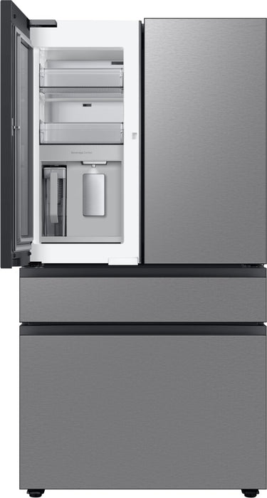 Réfrigérateur 4 portes BESPOKE Samsung de 22,8 pi³ et de 36 po de profondeur comptoir - acier inoxydable - RF23BB8600QLAA
