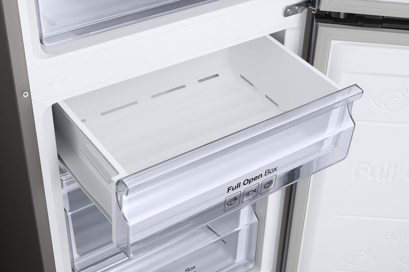Réfrigérateur Samsung de 11,3 pi³ et de 24 po à congélateur inférieur - acier inoxydable - RB10FSR4ESR/AA