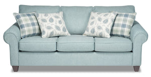 Sofa Scarlett en chenille - bleu marine