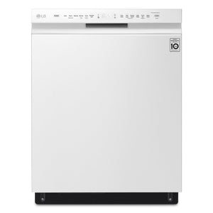 Lave-vaisselle encastré LG de 24 po avec commandes à l’avant et technologie QuadWashMD – LDFN4542W