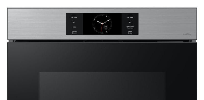 Four mural simple électrique Samsung de 5,1 pi³ et de 30 po avec caméra AI Pro CookingMC et Air Sous Vide - acier inoxydable - NV51CG700SSRAA