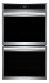 Four mural double électrique Frigidaire Gallery de 5,3/5,3 pi³ et de 30 po avec convection totale - acier inoxydable Smudge-ProofMD - GCWD3067AF