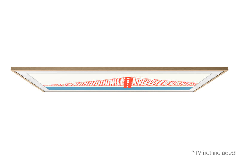 Cadre personnalisable Samsung pour téléviseur 43\" The Frame - Teck moderne