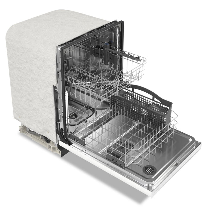 Lave-vaisselle encastré Maytag de 24 po et de 50 dBA avec commandes à l’avant - blanc - MDB4949SKW