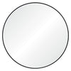 Miroir rond noir - 30 po x 30 po