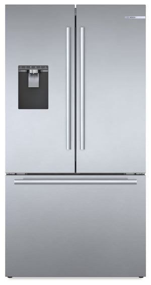Réfrigérateur Bosch de 21,6 pi³ à portes françaises de profondeur comptoir - B36CD50SNS