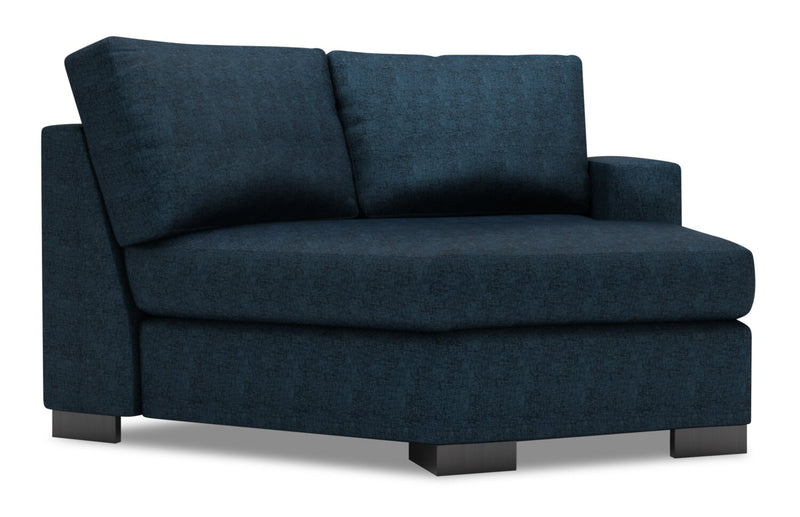 Fauteuil Cuddler de droite Track de la collection Sofa Lab - Luxury Indigo