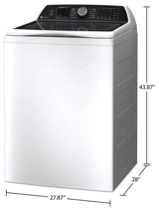 Laveuse Profile à chargement par le haut de 6,2 pi³ avec technologie MicrobanMD - PTW700BSTWS