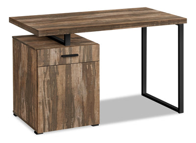 Remi Reversible Desk - Brown 