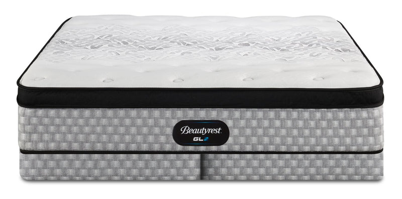 Ensemble matelas à Euro-plateau à profil bas GL2 de Beautyrest pour très grand lit