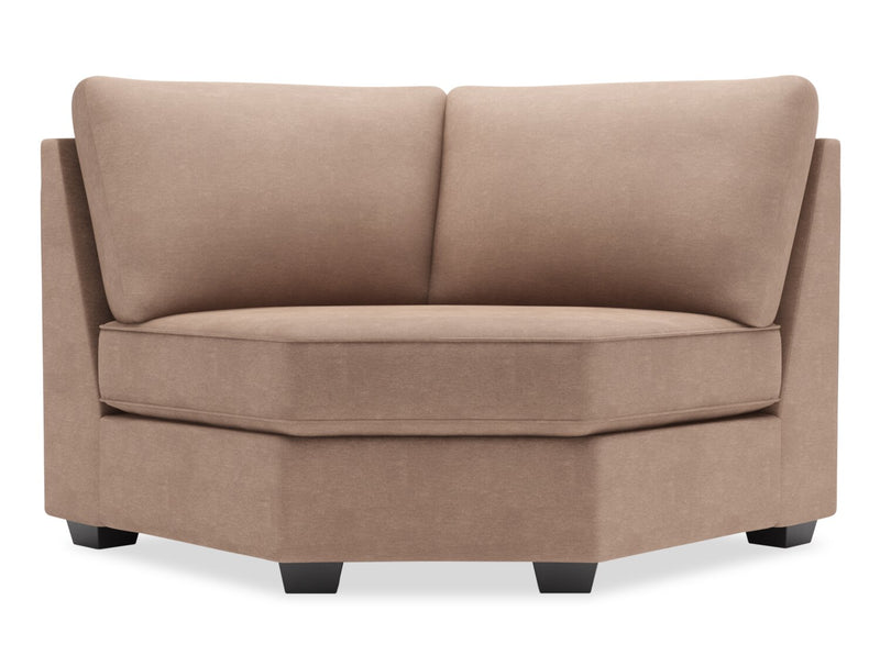 Fauteuil courbé en coin Roll de la collection Sofa Lab - Pax Wicker