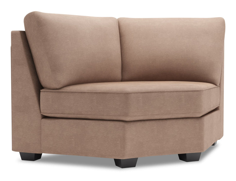 Fauteuil courbé en coin Roll de la collection Sofa Lab - Pax Wicker