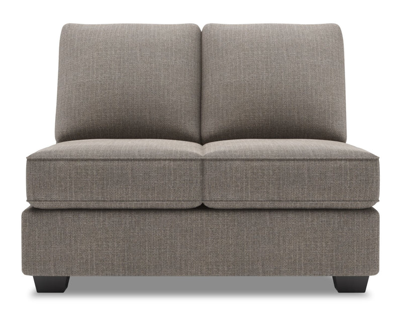 Causeuse sans accoudoirs Roll de la collection Sofa Lab - Luna Smoke