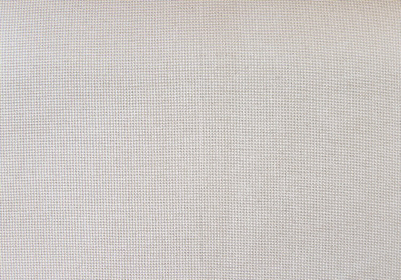 Lit plateforme rembourré Minka en tissu beige capitonné avec rangement - format grand lit