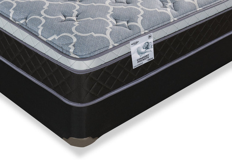 Ensemble matelas à Euro-plateau Salerno de Springwall pour grand lit