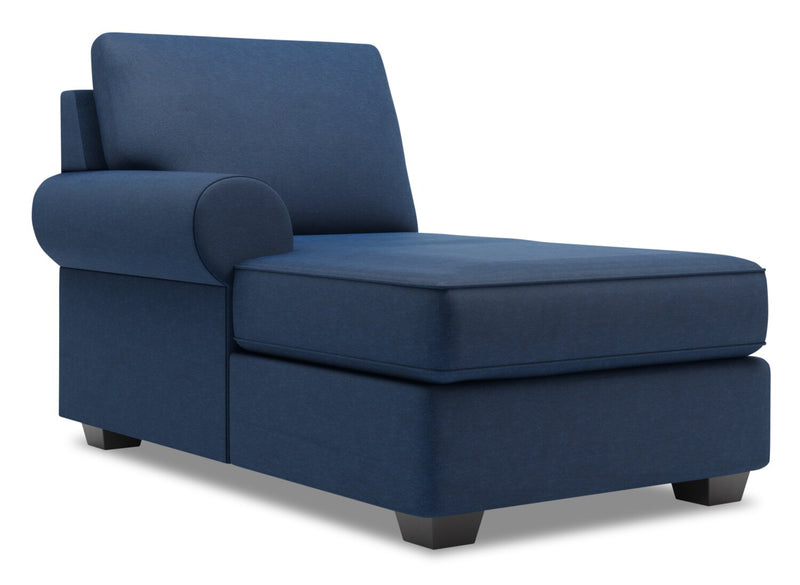 Fauteuil long de droite Roll de la collection Sofa Lab - Pax Navy