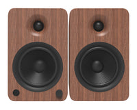  Haut-parleurs amplifiés Kanto YU6 avec Bluetooth et préamplificateur phono - noyer 