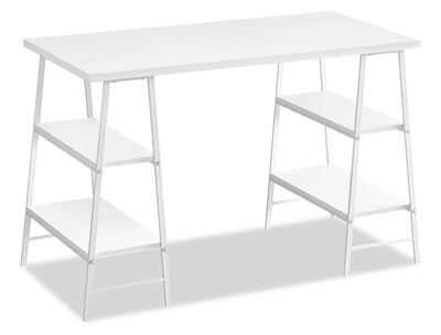 Jonnie Desk - White 