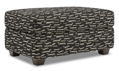 Sofa Lab The Trunk Ottoman - Peppercorn 