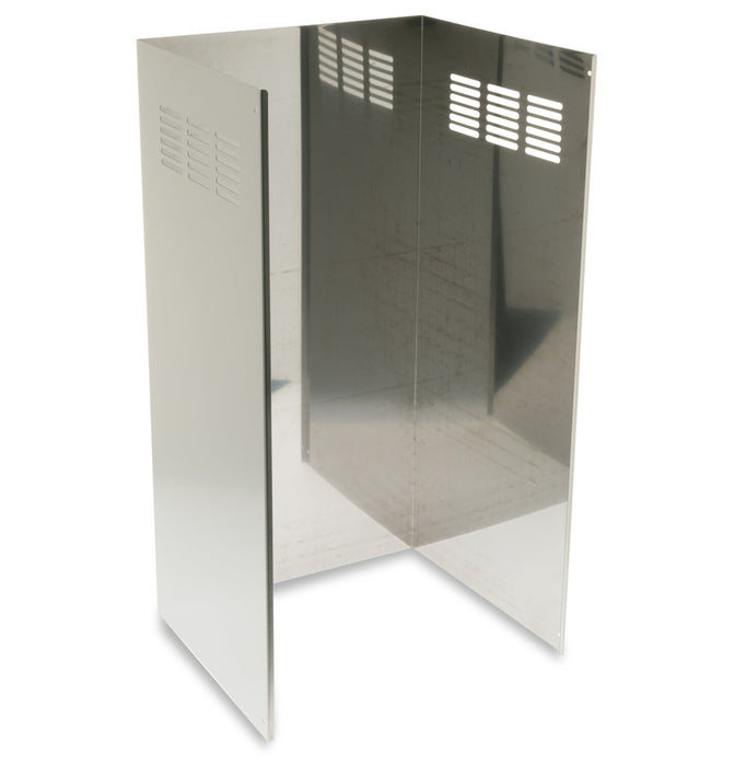 Trousse de couvre-conduit GE acier inoxydable pour plafond de 10 pi - UX10DC8SLSS