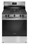 Cuisinière à gaz Frigidaire de 5,1 pi³ avec ébullition rapide et surface de cuisson à 5 brûleurs - acier inoxydable - FCRG3052BS