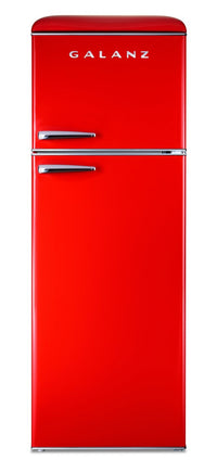  Réfrigérateur Galanz rétro de 12 pi3 à congélateur supérieur - GLR12TRDEFR 