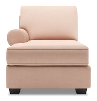 Fauteuil long de droite Roll de la collection Sofa Lab - Pax Rose