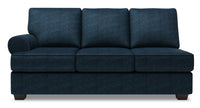 Sofa-lit de gauche Roll de la collection Sofa Lab- Luxury Indigo