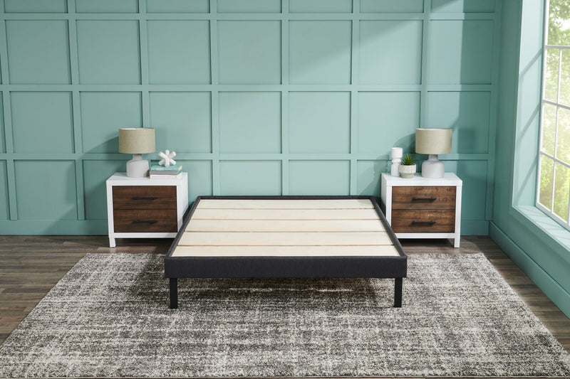 Base plateforme Breeze pour lit simple - noir