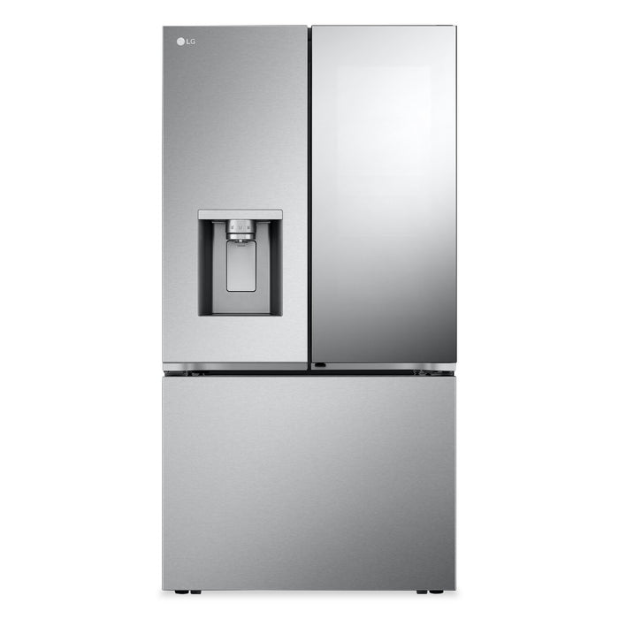 Réfrigérateur LG de 26 pi³ et de 36 po à portes françaises de profondeur comptoir MAXMC - acier inoxydable Smudge-ProofMD - LRYKC2606S