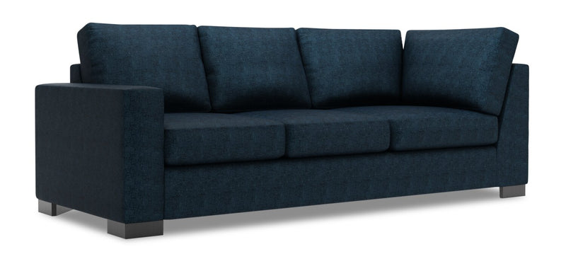 Sofa de gauche pour rallonge Track de la collection Sofa Lab - Luxury Indigo