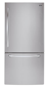  Réfrigérateur LG de 22 pi³ et de 30 po à congélateur inférieur - acier inoxydable Smudge-ProofMD - L…