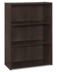Bibliothèque Slade de 24,75 po à 3 tablettes - espresso